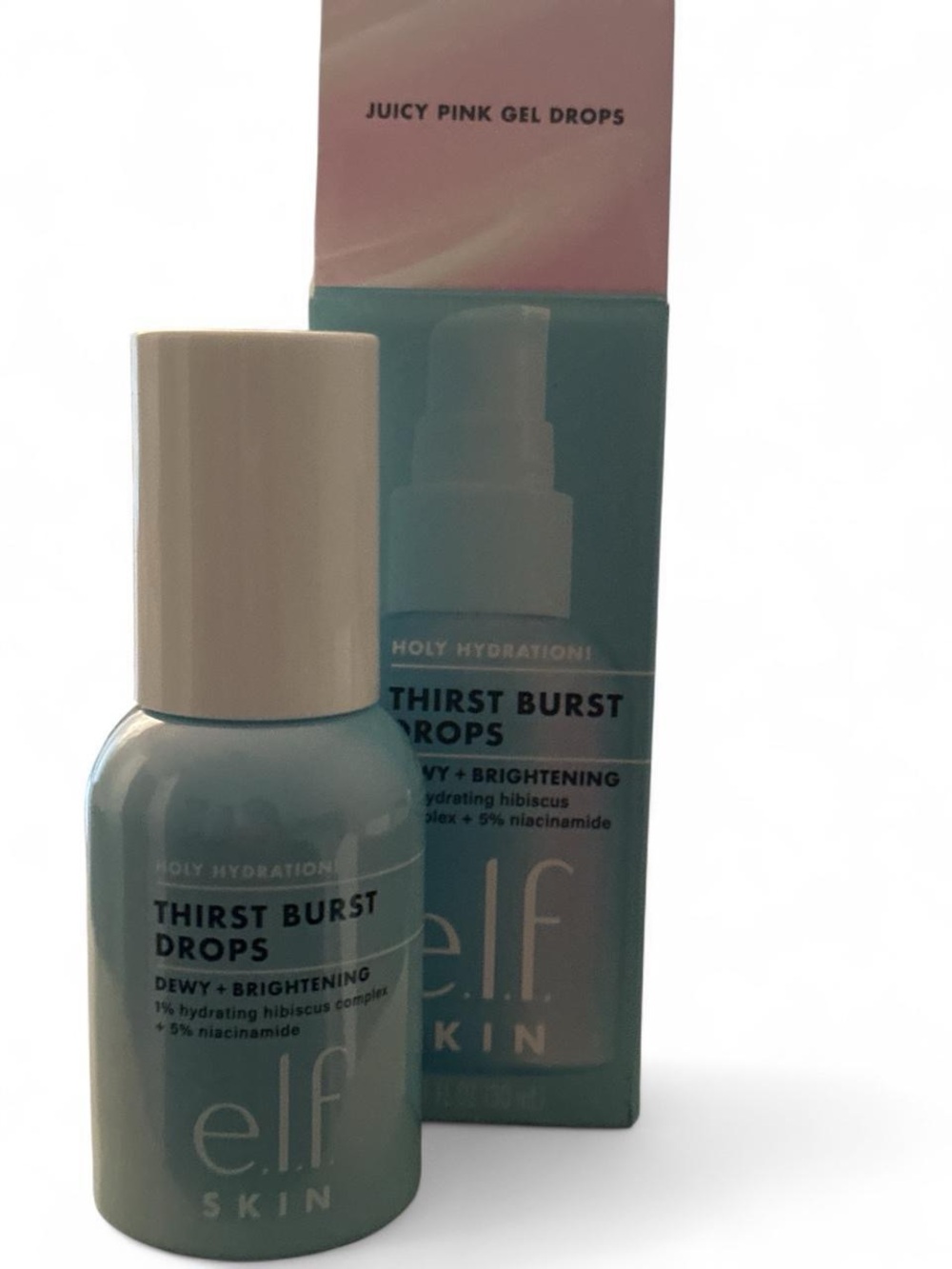 ELF Thirst Burst Drops Hydrating - Blue & White
